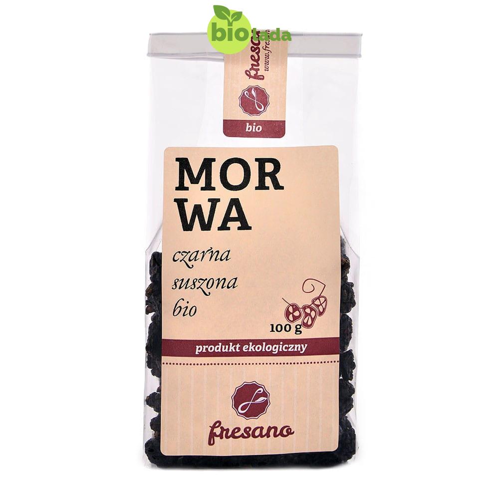 Morwa czarna suszona BIO 100 g Fresano