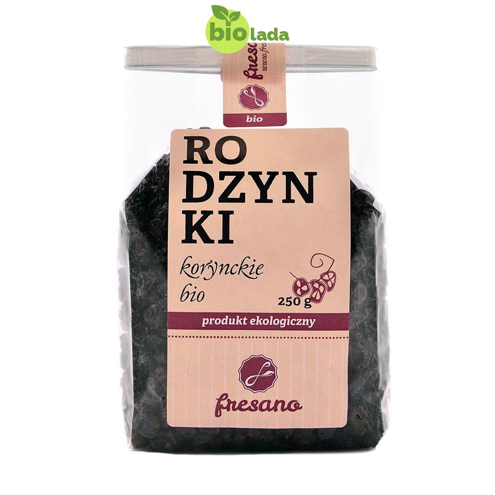 Rodzynki korynckie BIO 250 g Fresano