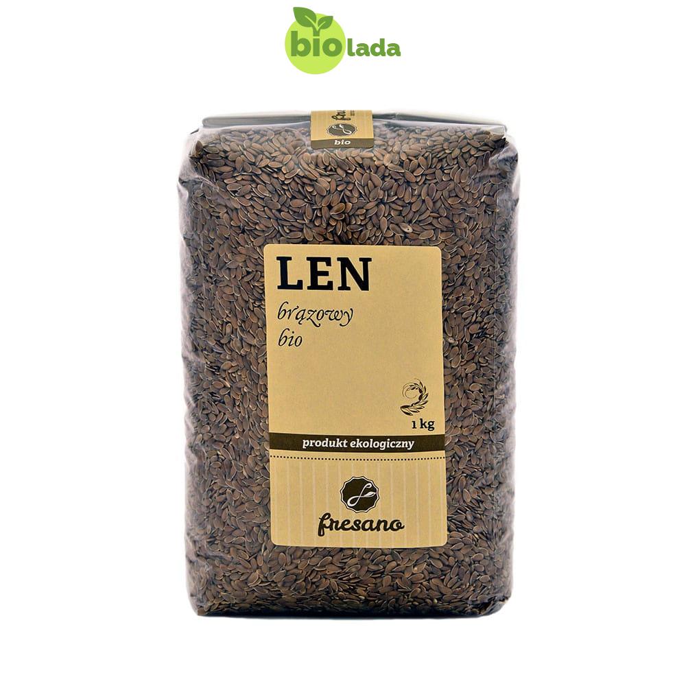 Len brązowy BIO 1 kg Fresano