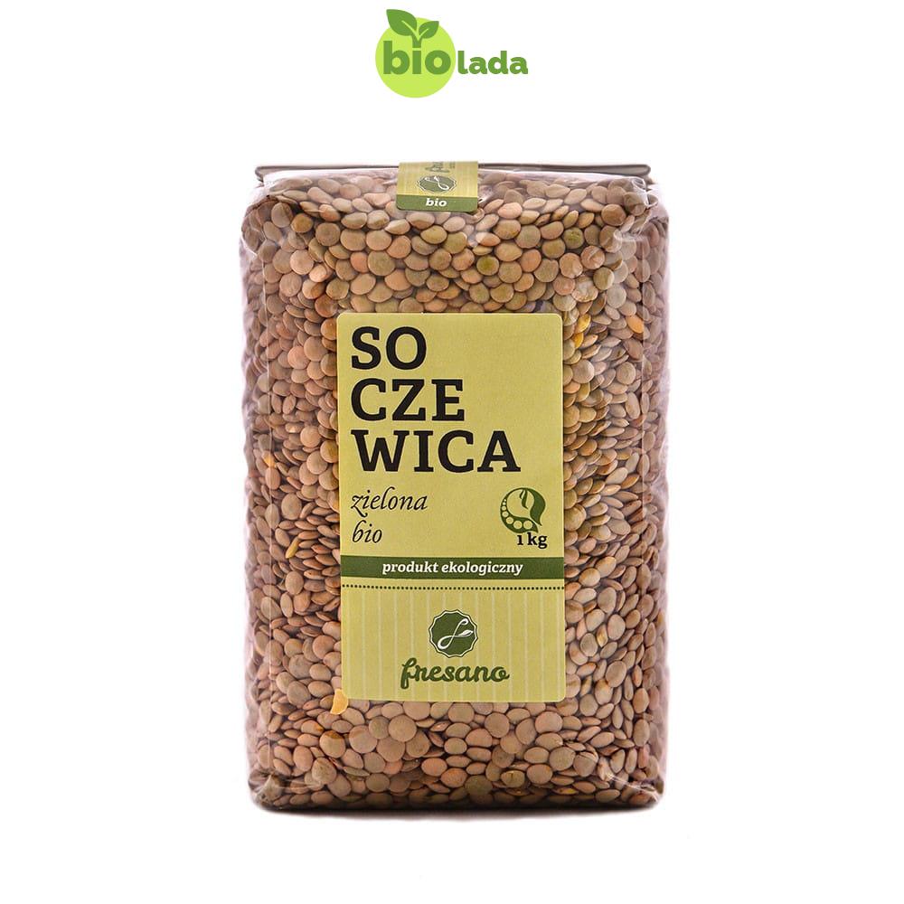 Soczewica zielona BIO 1 kg Fresano