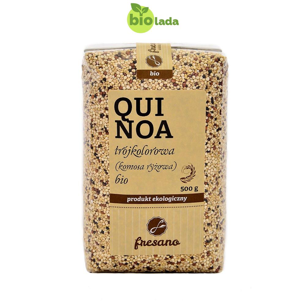 Quinoa trójkolorowa (komosa ryżowa) BIO 500 g Fresano