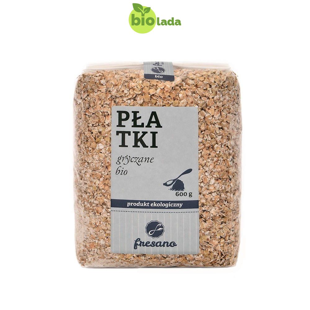 Płatki gryczane BIO 600 g Fresano
