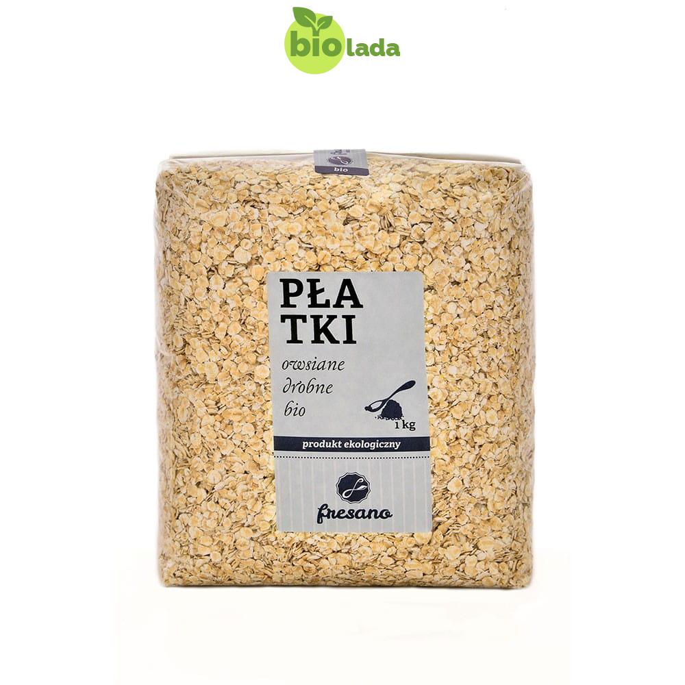 Płatki owsiane drobne BIO 1 kg Fresano
