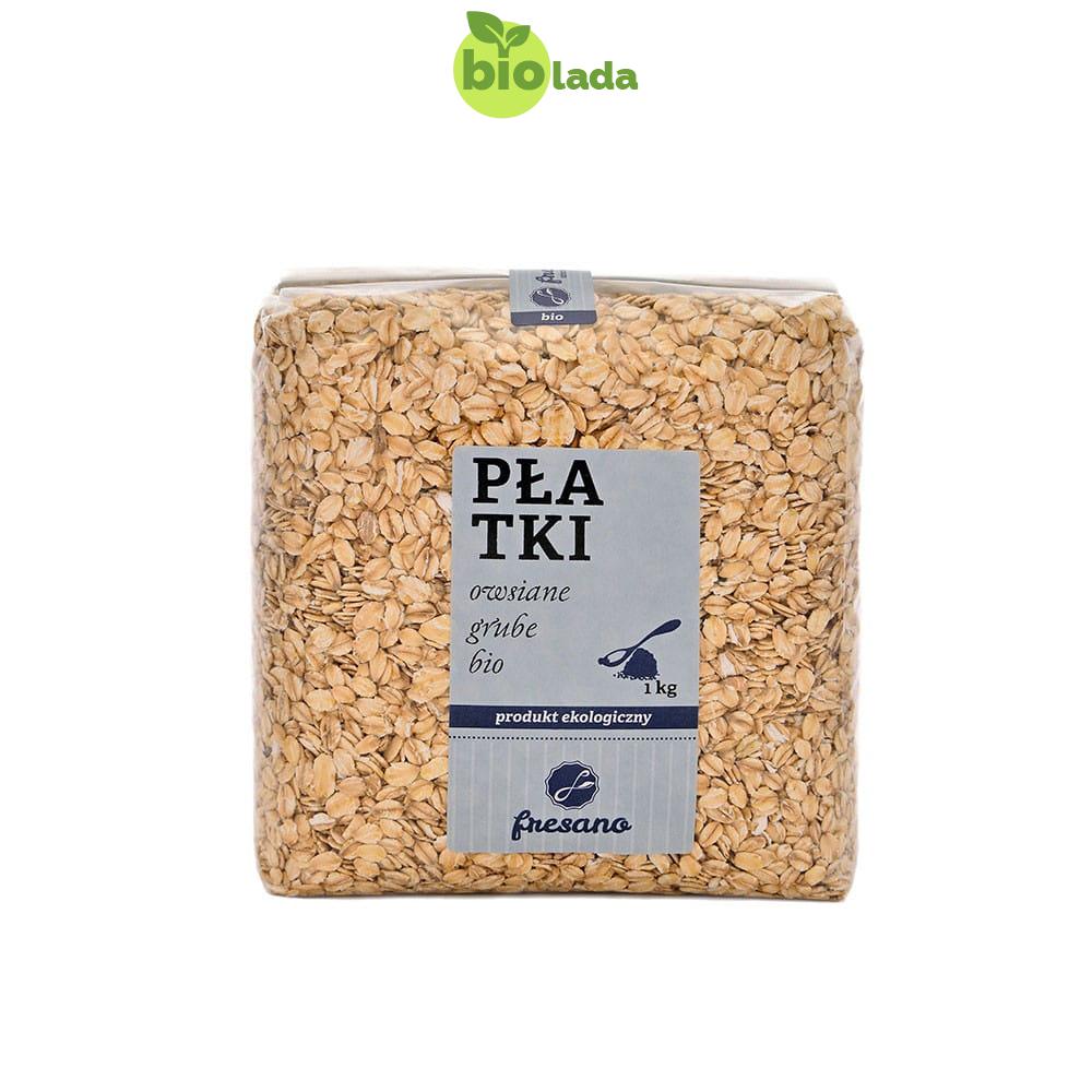Płatki owsiane grube BIO 1 kg Fresano