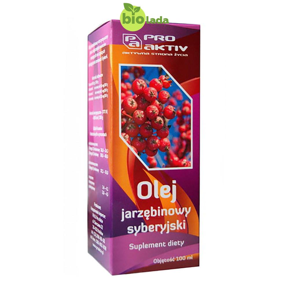 Olej jarzębinowy syberyjski 100 ml Pro-Aktiv