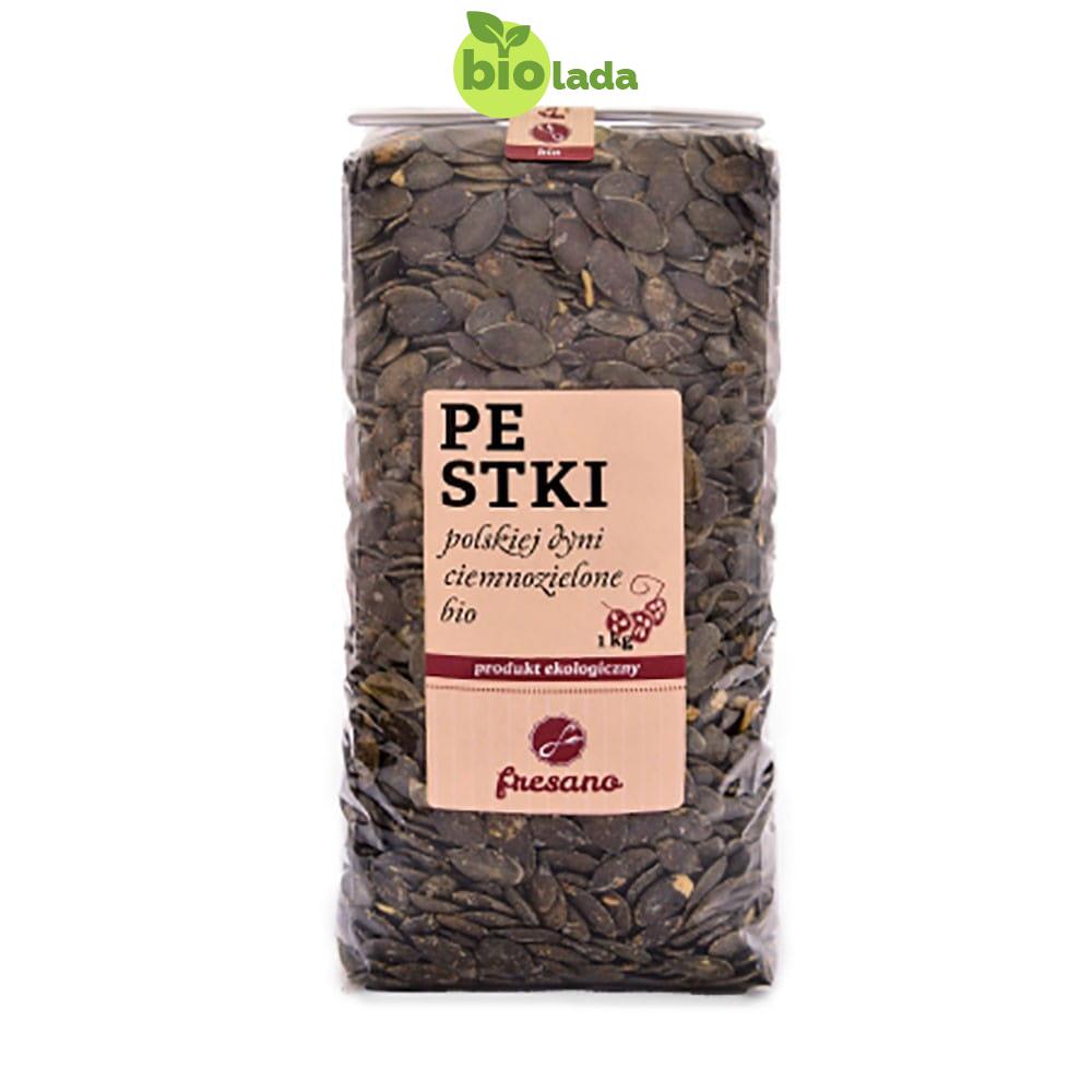 Pestki polskiej dyni ciemnozielone BIO 1 kg