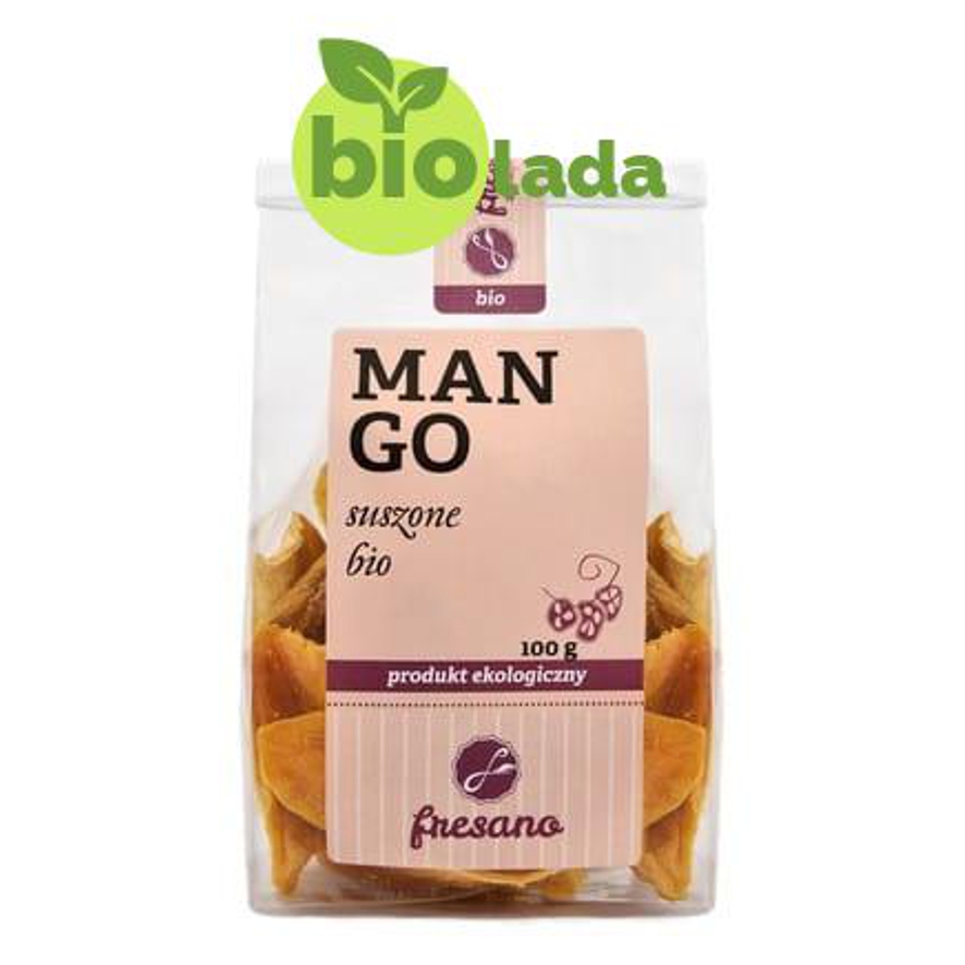 Mango suszone BIO 100  g Fresano
