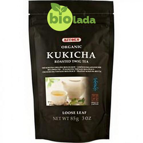 Herbata KUKICHA BIO 85 g (palone gałązki herbaty Bancha) Mitoku