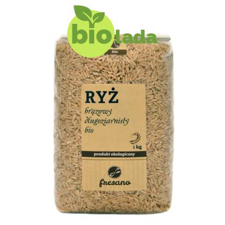 Ryż jaśminowy brązowy długoziarnisty BIO 1 kg
