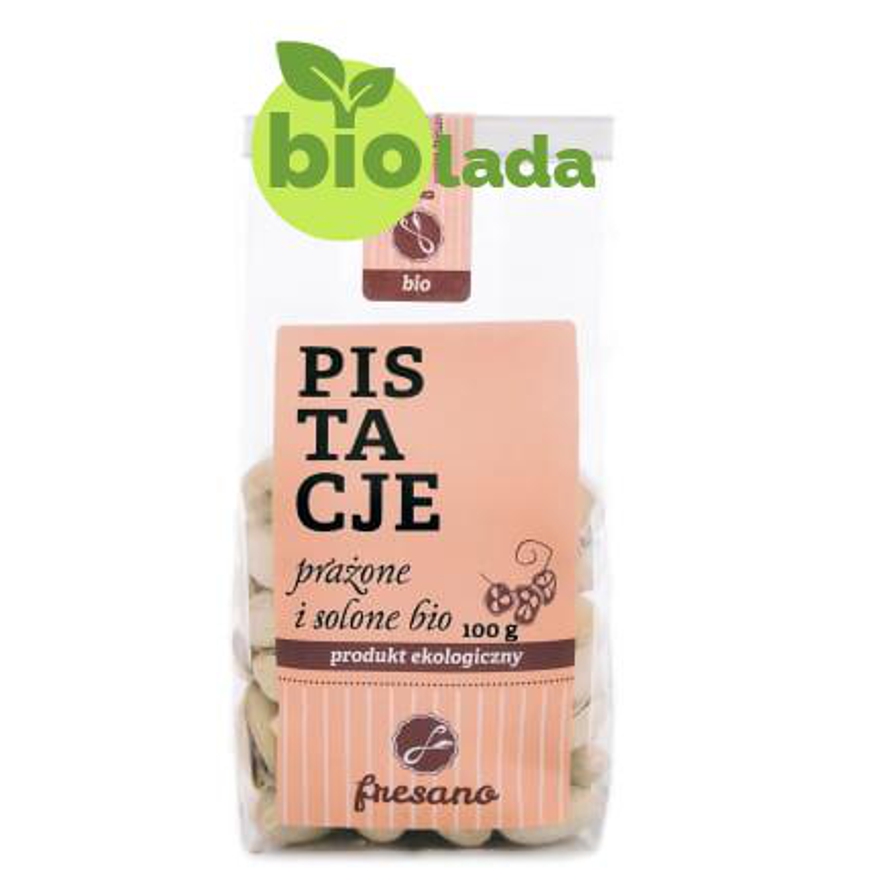 Pistacje prażone i solone BIO 100  g