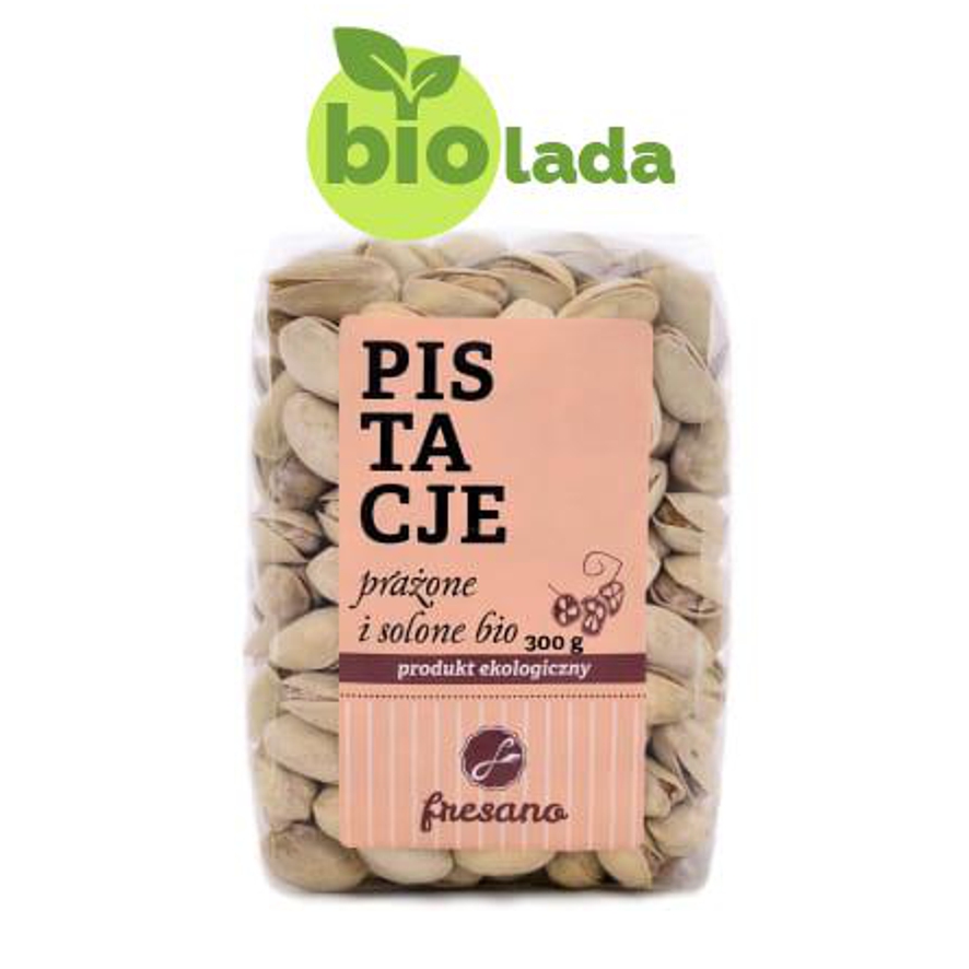 Pistacje prażone i solone BIO 300  g