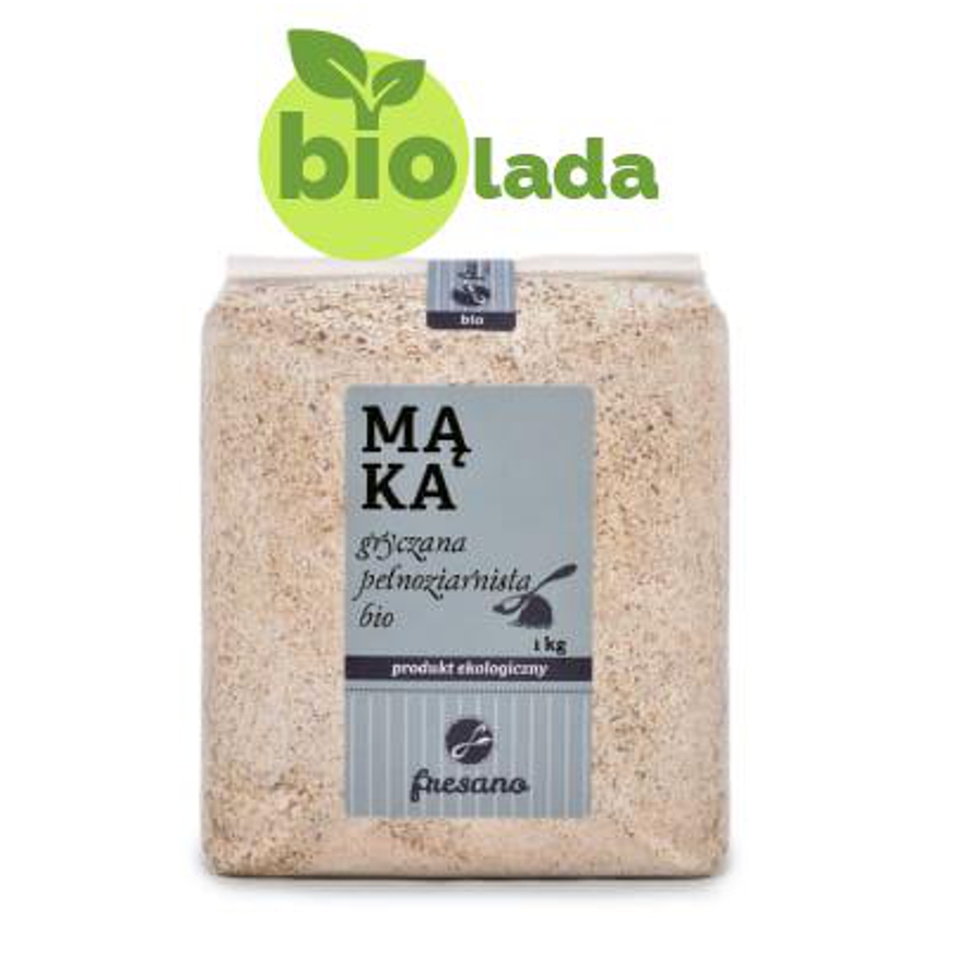 Mąka gryczana pełnoziarnista BIO 1  kg